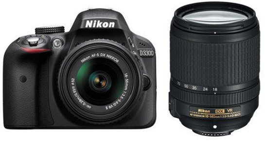 cheapest Nikon D3300 bundle